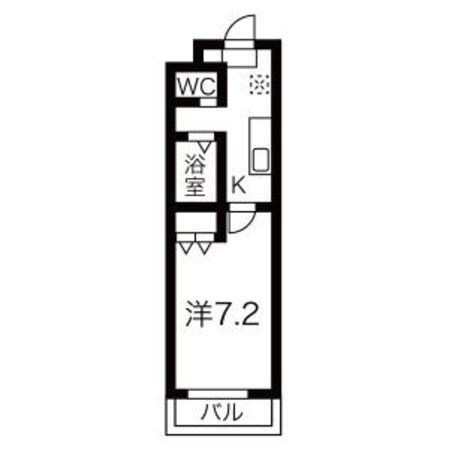 浄心駅 徒歩14分 5階の物件間取画像